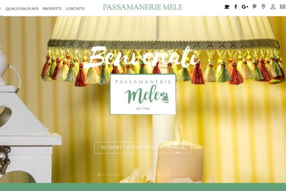 Sito Passamanerie Mele