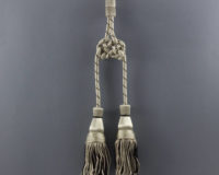 Cordoniere Toga Argento-Nero